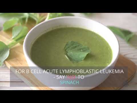 Which 3 Foods to Avoid for B Cell Acute Lymphoblastic Leukemia (B-cell ALL)?