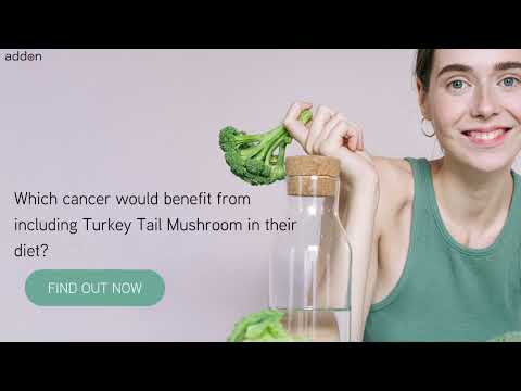 Which cancer would benefit from including Turkey Tail Mushroom in their diet?