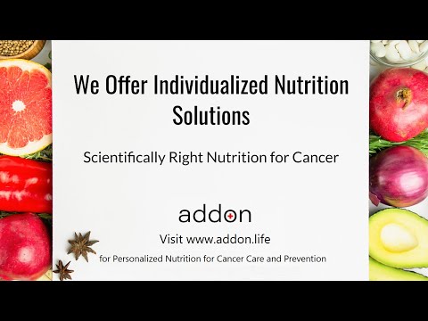 We Offer Individualized Nutrition Solutions | Scientifically Right Nutrition for Cancer